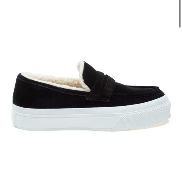 J/SLIDES Shoes - NWT J/SLIDES GILES Black Suede Slip-On Loafer Sneaker